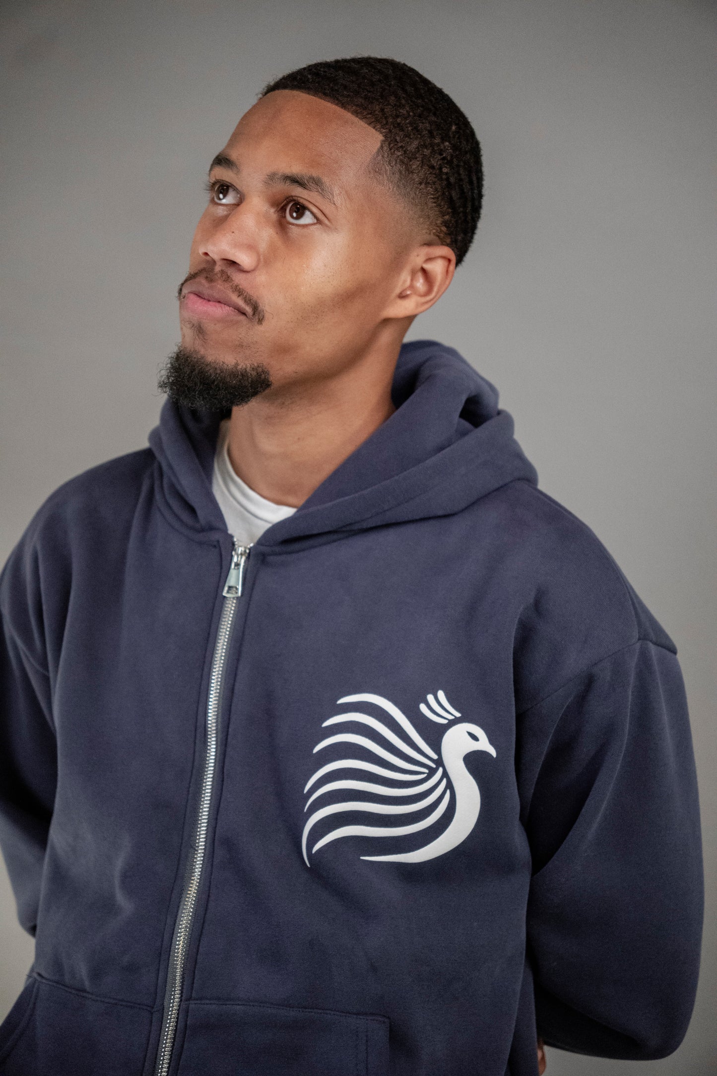 "BASE PEACOCK" HOODIE