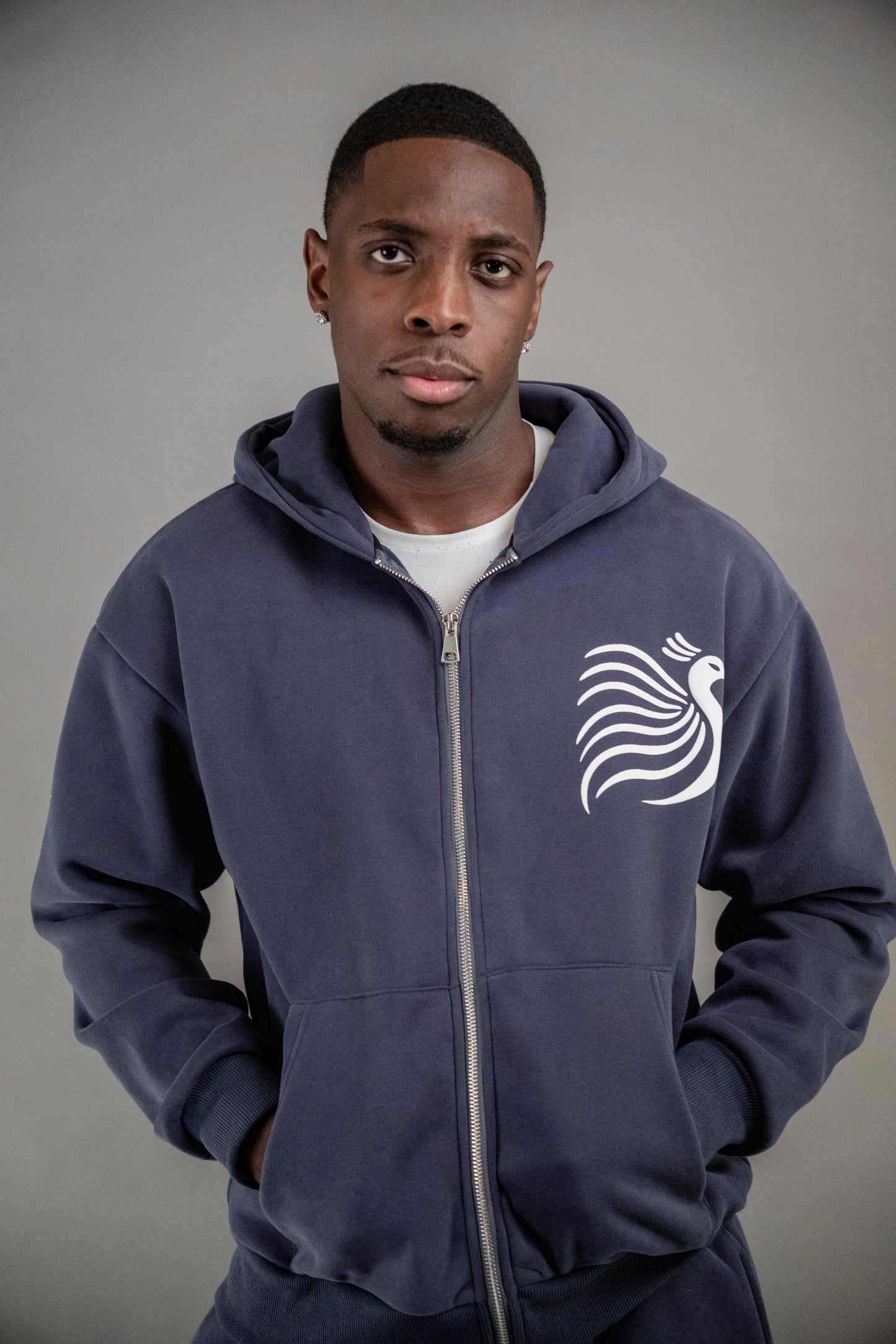 "BASE PEACOCK" HOODIE